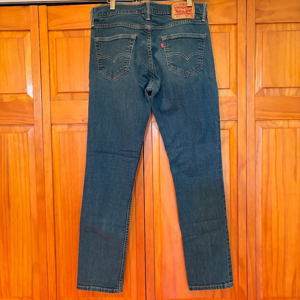 Men's 511 Levi’s Jeans W34 L32, Slim Fit
